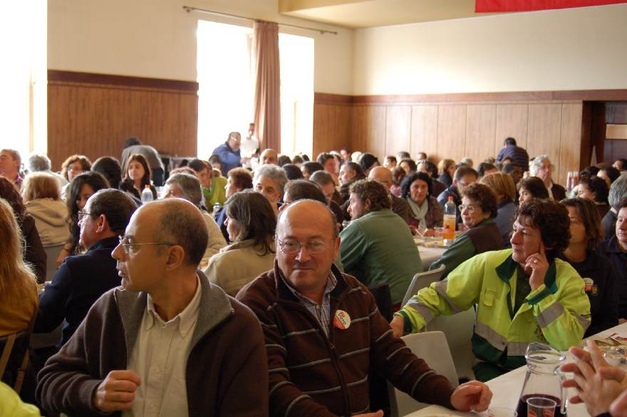 Almoço com trabalhadores da Câmara Municipal de Palmela