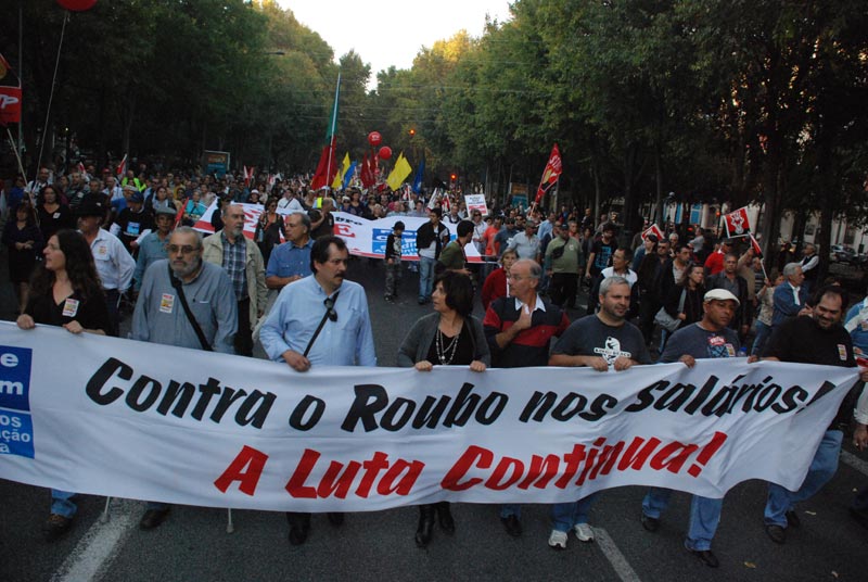 Manifestação Trabalhadores da Administração Pública. Lisboa