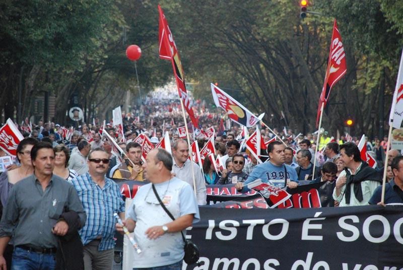 Manifestação Trabalhadores da Administração Pública. Lisboa